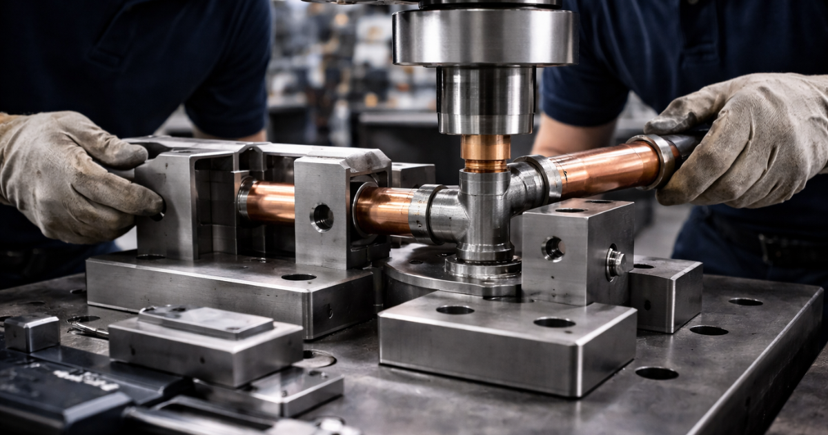 Ensamblaje de componentes y piezas industriales
