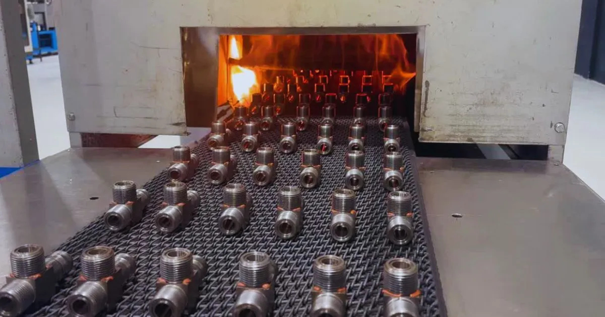 Brazing en horno de atmósfera controlada