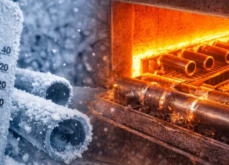 Fatiga termica en brazing durante el invierno