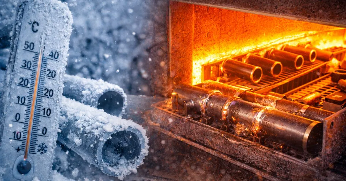 Fatiga termica en brazing durante el invierno